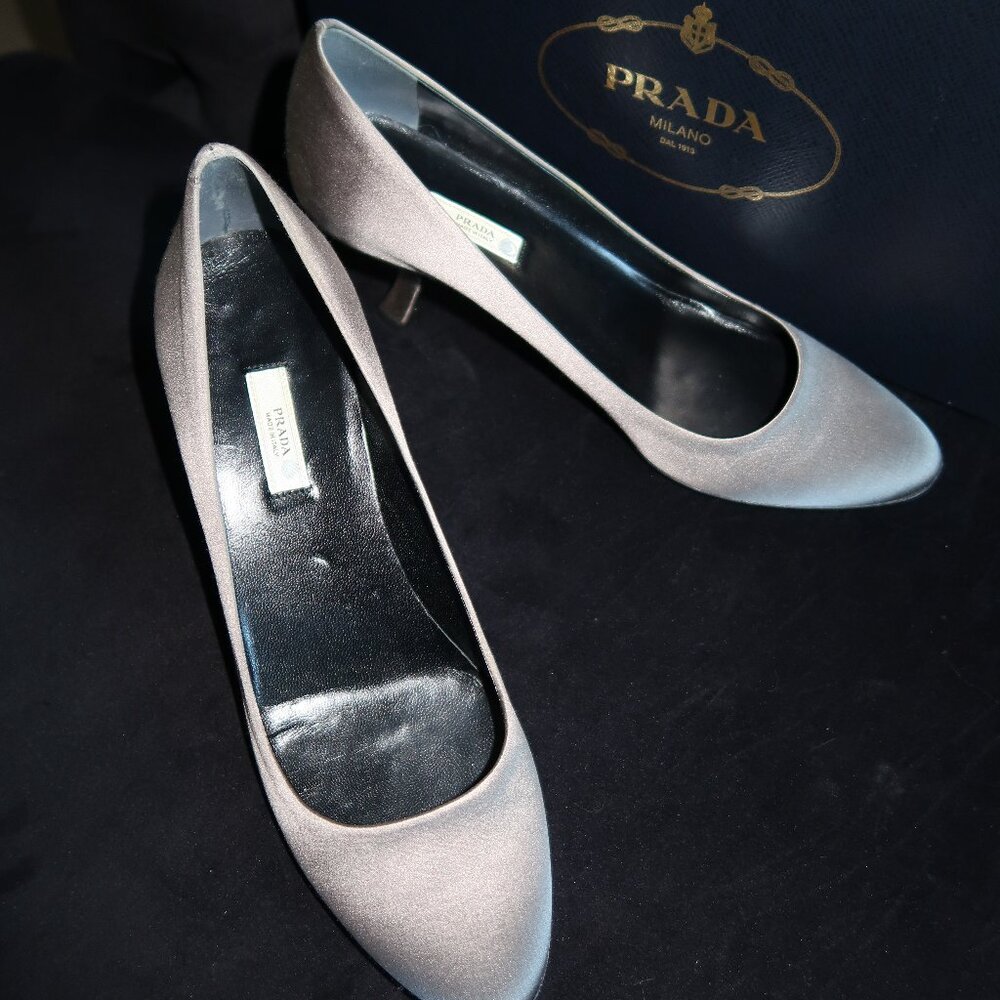 Prada Satin Heels